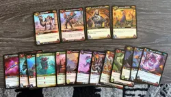 World of Warcraft TCG CCG Card lot 140+ includes Epics/Rares/Uncommon Cards - Image 1