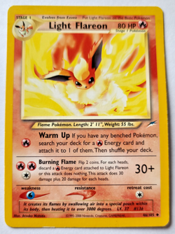 Pokemon TCG: Light Flareon Neo Destiny #46/105 LP - Image 1