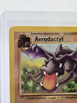 Aerodactyl Pokemon Card TCG 16/62 RARE 1999-2000 Fossil NM/MINT Vintage - Image 5