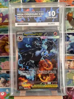Pokemon TCG Mega Charizard X EX 125/094 🔥 - Ace 10 ACE LABEL - Image 3