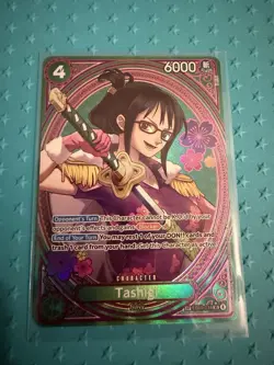 Tashigi SP EB03-018 One Piece English SR Alt Art Heroines Edition Near Mint - Image 1