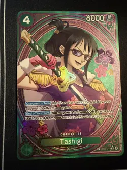 Tashigi SP EB03-018 One Piece English SR Alt Art Heroines Edition Near Mint - Image 4