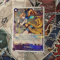 O Nami 2025 One Piece The Best Vol 2 PRB 02 White Parallel Super Rare ST18 002 - Image 3