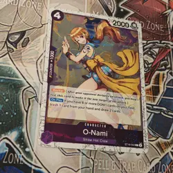 O Nami 2025 One Piece The Best Vol 2 PRB 02 White Parallel Super Rare ST18 002 - Image 4