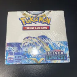 Pokemon TCG Sword & Shield Silver Tempest Booster Box 36 Packs Factory Sealed - Image 1