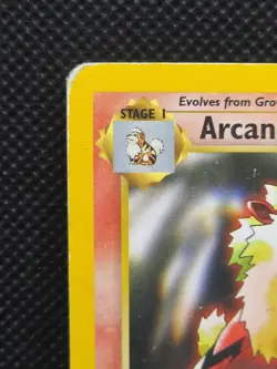 Pokemon Card - Arcanine #6 WOTC Black Star Promo - Non Holo - Damaged - FreePost - Image 3