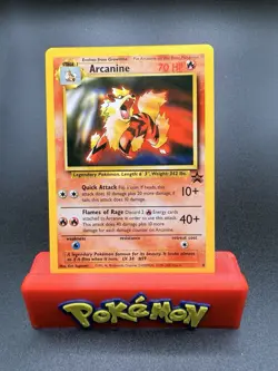 Arcanine WoTC Black Star Promo #6 NM Pokemon TCG ( Never Played) - Image 1