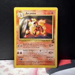 Pokemon Card - Arcanine WoTC Black Star Promo 6 Non Holo - Image 1