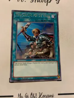 VERSTARKUNG FUR DIE ARMEE - 1. AUFLAGE KICO-DE051 DEUTSCH Yu-Gi-Oh! CARD RARE - Image 4