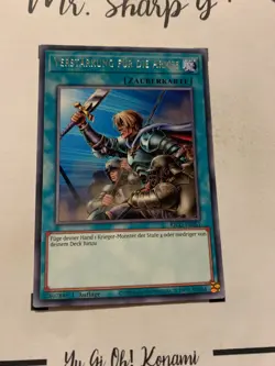 VERSTARKUNG FUR DIE ARMEE - 1. AUFLAGE KICO-DE051 DEUTSCH Yu-Gi-Oh! CARD RARE - Image 5