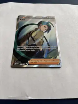 NM Rika 241/182 Trainer Full Art Paradox Rift Holo Rare Pokemon Card English - Image 2
