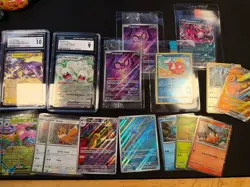 Lot Of Random Pokemon TCG Cards + Items - 2 Slabs, 4 Jumbo Cards, PC Promo, More - Image 4