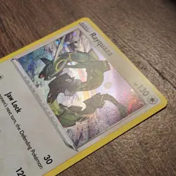 Rayquaza SWSH029 NM Cosmos Holo 2020 Black Star Promo Pokemon Sea & Sky Card - Image 2