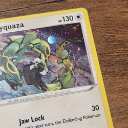 Rayquaza SWSH029 NM Cosmos Holo 2020 Black Star Promo Pokemon Sea & Sky Card - Image 3
