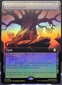 Realm of Koh #391 Avatar: The Last Airbender Extended Art Foil Rare - Image 1