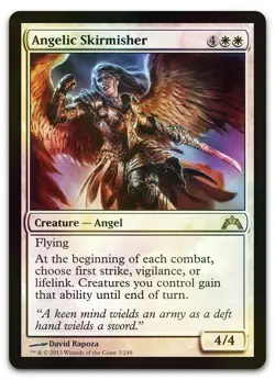 Angelic Skirmisher #3 (Foil) (LP) Gatecrash GTC Magic MTG - Image 1