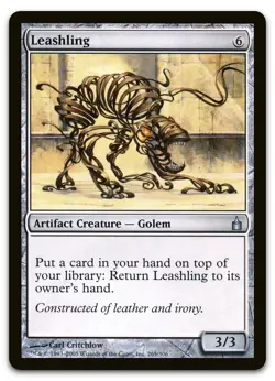 Leashling #265 (LP) Ravnica City of Guilds RAV Magic MTG - Image 1