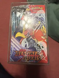 Pokemon TCG Scarlet & Violet Destined Rivals Sealed Box (SMALL RIP) - Image 3
