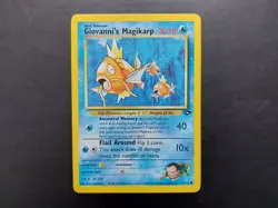 Pokemon - Giovanni's Magikarp 73/132 Common Gym Challenge - Image 1