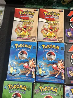 14x Empty WOTC Vintage Theme Decks Pokemon Some Inserts No Cards Starter Deck - Image 5