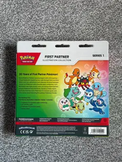 Pokemon: First Partner Illustration Collection Series 1 - Brand New And Sealed - Image 2