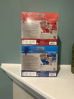 Pokemon Sword & Shield Battle Styles Blue & Red Elite Trainer Box ETB Set of 2 - Image 2
