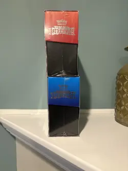 Pokemon Sword & Shield Battle Styles Blue & Red Elite Trainer Box ETB Set of 2 - Image 4