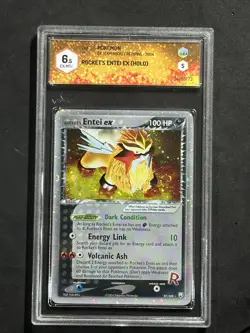 Pokemon Rocket's Entei EX Team Rocket Returns Holo Graad 6.5 NM-MT 97/109 2004 - Image 1