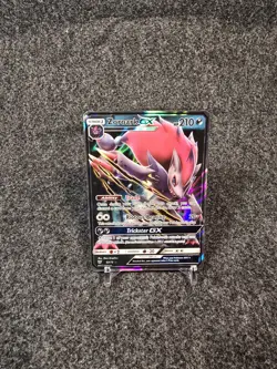 Pokemon TCG Zoroark-GX Shining Legends 53/73 Ultra Rare LP - Image 1
