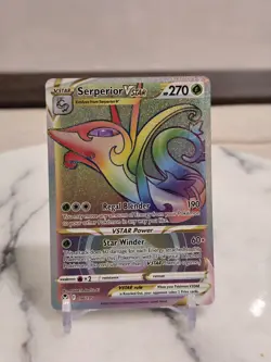 Pokemon TCG Serperior VSTAR (Secret) 196/195 Swsh12: Sword & Shield LP - Image 1