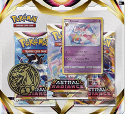 Pokemon TCG - Astral Radiance Triple Blister Sylveon - New and Sealed. - Image 1