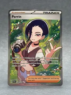 Pokemon - 209/167 Perrin SV06 Twilight Masquerade Trainer Ultra Rare Holo NM TCG - Image 1