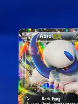 Pokemon XY Promos Absol EX XY62 Black Star Promo LP - Image 3