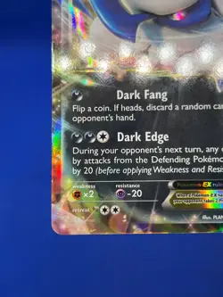 Pokemon XY Promos Absol EX XY62 Black Star Promo LP - Image 5