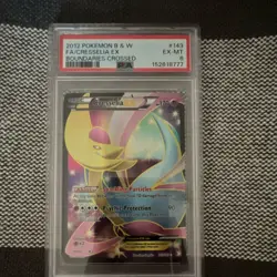 Pokemon 2012 Boundaries Crossed Cresselia EX 143/149 Ultra Rare Holo PSA 6 - Image 1
