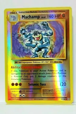 Machamp 59/108 Reverse Holo Foil Pokemon XY Evolutions Mint - Image 1