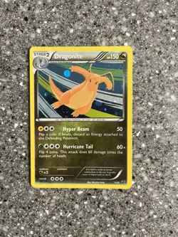 Pokemon Card Dragonite Dragon Vault Cosmo Holo 5/20 Light Play - Image 1
