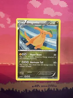 Pokemon Card Dragonite Dragon Vault Cosmo Holo 5/20 Light Play - Image 1