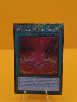Magical Meltdown 1st Edition Quarter Century Secret Rare RA04-EN280 Yu-Gi-Oh! - Image 3
