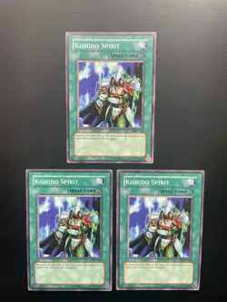 Yugioh Kishido Spirit MFC-038 Common Unlimited Edition LP X3 - Image 1
