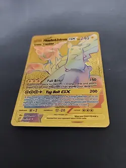Pokemon Pikachu & Zekrom GX Tag Team HP 240 Card - Image 1