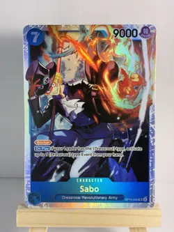One Piece Card Game Adventure on Kami's Island - SABO SR #OP15-046 ENGLISH CCG - Image 1