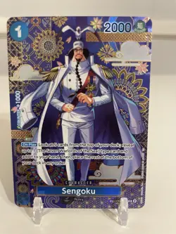 One Piece ~ Sengoku OP07-046 SP~ The Azure Sea’s Seven ~ Foil ~ English - Image 1