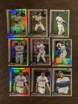 2025 Topps Update All Star Game Foil Insert 9- Card Player Lot…some Dupes - Image 1
