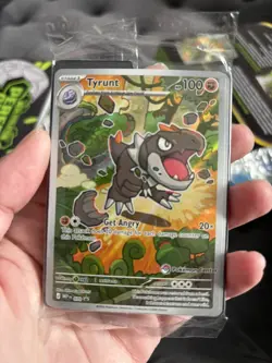 Pokemon TCG Tyrunt Perfect Order Card Pokemon Center Promo Sealed - Image 1