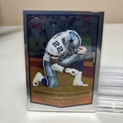 Emmitt Smith 1999 Topps Chrome Season Highlights Card #128 - Image 1