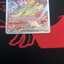 Pokemon Team Rockets Moltres Ex 229/182 Destined Rivals Promo Stamped SIR NM - Image 4
