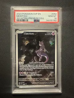 Mewtwo SVP 052 151 Ultra Premium Collection Promo Pokemon Card PSA 10 Gem Mint - Image 1