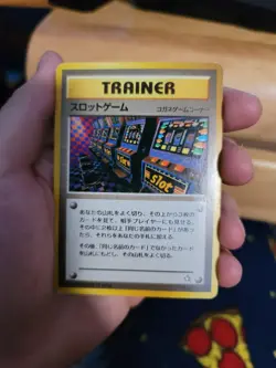 Pokemon Arcade Game Trainer Card Vintage TCG, Japanese Edition - Image 1