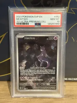 PSA 10 Mewtwo SVP 052 151 Ultra Premium Collection Promo Pokemon Card Gem Mint - Image 1